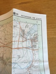 1994 Ordnance Survey Pathfinder Map 958 SP 87/97 Kettering And Irthlingborough
