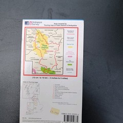Bundle of 7 UK ordnance survey and street maps – various areas