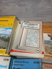 Vintage Bundle Series OS Maps Job Lot Lincoln Broards Ben Nevis Loch Ness Etc
