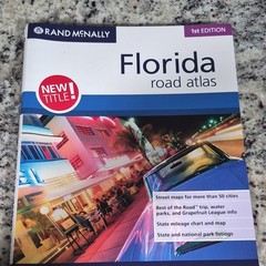 Rand McNally Florida Road Atlas 1st Edition Travel Maps United States