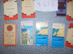 16x Ordnance Survey & Bartolomew’s Sheet Maps 1930’s – 70’s