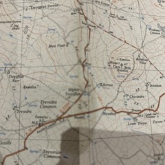 LANDS END Ordnance Survey Sheet SW32 1:25,000 1952 National Grid St Levan