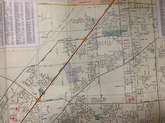 Vtg Chevron Map Sacramento California 1975 StandardOil SameDayHandle & Fast USPS