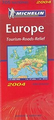 Europe: No.705 (Michelin National Maps) Sheet map, folded Book The Fast Free