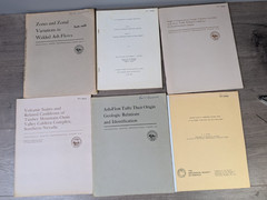 27 Geology Books Lot MAPS INCLUDED USGS Professional Papers Volcanology Ash-Flow