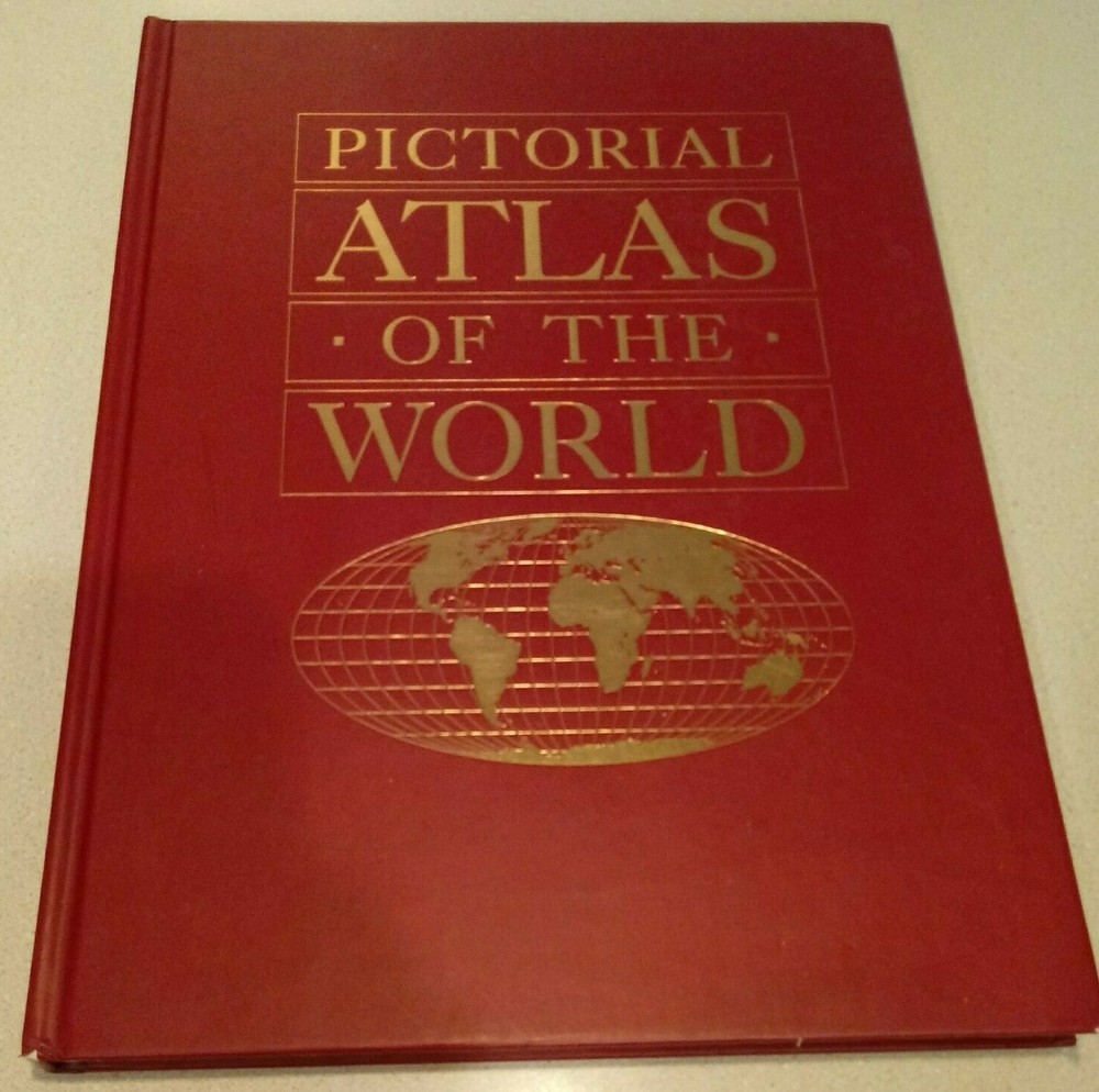 Pictorial Atlas of the World-Ottenheimer Publishers 1993 Hardcover-0824117069