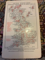 Vintage Ordnance Survey Map Sheet 25 Portree Skye Seventh Series 1963