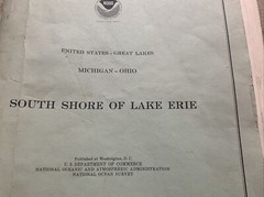NOAA Recreational Chart 14846 South Shore Of Lake Erie Boating Maps 1977