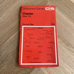Chester Ordnance Survey Map One Inch 1963 Sheet 109