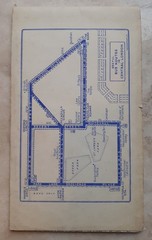 Vintage Geographia Map of LONDON 4.2 Inch to 1 Mile 1:15,000 1950s? Tube Bus Map
