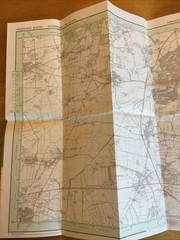 1988 Ordnance Survey Pathfinder Map 1136 SU 49/59 Abingdon (incl Dorchester )