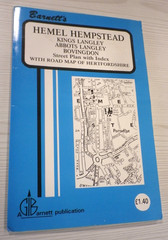 Vintage Barnett’s Official Street Plan of Hemel Hempstead (1991)
