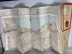 One Inch Ordnance Survey Map Sheet 177 Taunton & Lyme Regis 1946 Paper Vintage