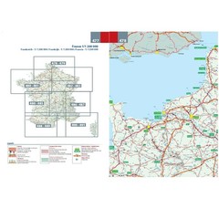 France road atlas & services 2024 France maps FREE SHIPPING