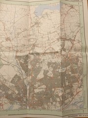 1989 Ordnance Survey Pathfinder Map 978 SP 66/76 Northampton North & Long Buckby