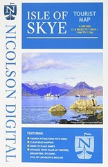 Nicolson Isle of Skye Tourist Map by Val Fry Sheet map, folded Book The Fast