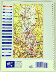 Berkshire Street Atlas 1998 A-Z Map Company Spiral Bound Book