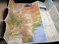 Kenya Traveller’s Map and Kenya Tourism Map: Pre-owned