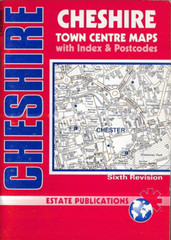 Cheshire Town Centre Maps with index and postcodes