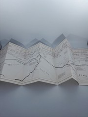 Rare Vintage Snowdon 1975 Panorama Map by Chris Jesty 2nd Edition