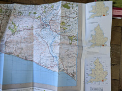 Cassini Historical Map Set. 3 Maps Matches O.S. Landranger 198. Brighton & Lewes