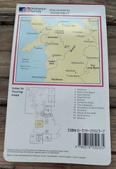 OS Touring Map & Guide 10 SNOWDONIA & NORTH WALES Eryri a Gogledd Cymru 1994