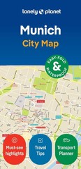 Lonely Planet Munich City Map: Durable, Waterproof, Easy-Fold Planning Map with