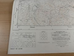 Ordnance Survey Map NT 26 NW Midlothian Colinton Pentland Hills 1958 6 Inch