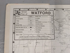 1993 Geographers Street A-Z Plan Watford