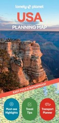 Lonely Planet USA Planning Map by Lonely Planet (Sheet map, folded)