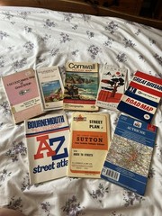 127! Huge lot Of Vintage Ordnance And Other Maps and Guides Collectors Bundle