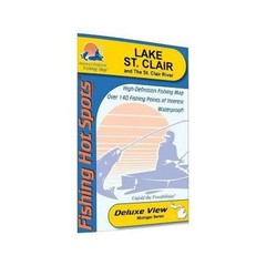 MI Lake Maps by Fishing Hot Spots