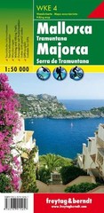 Freytag-Berndt Majorca – Serra De Tramuntana Hiking + Leisure (Map) (UK IMPORT)
