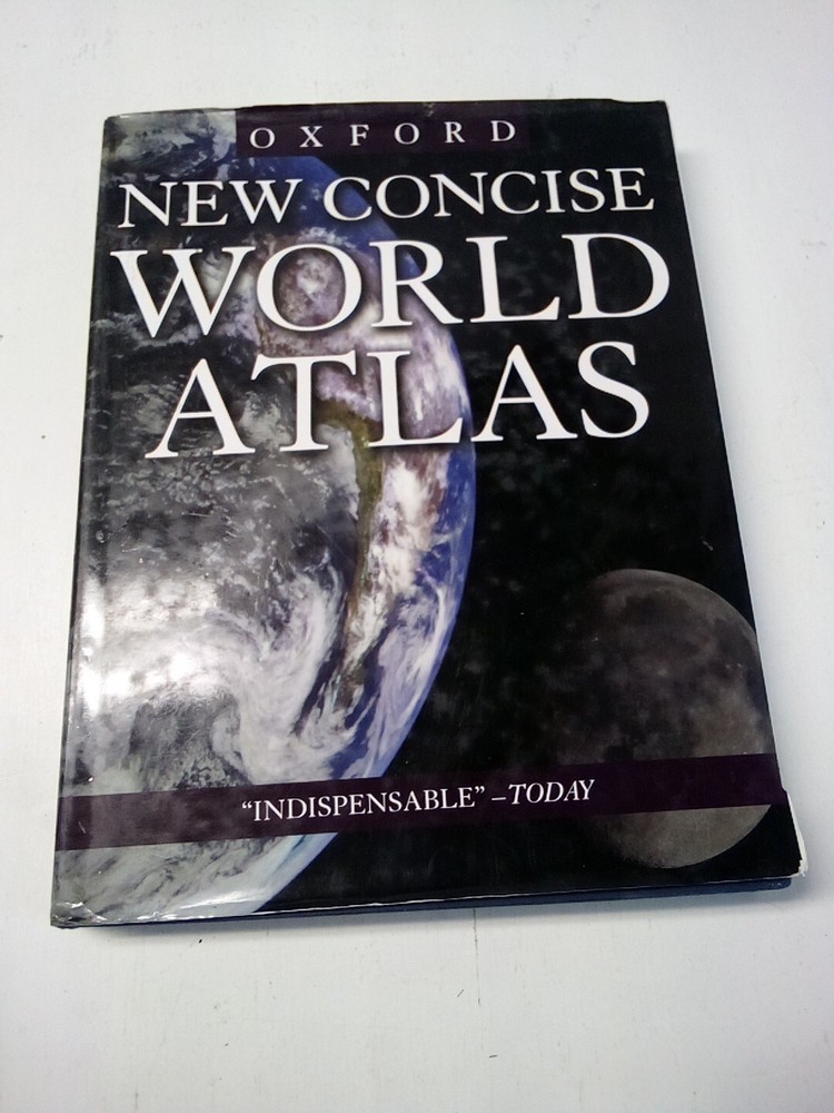 Oxford New Concise World Atlas (2003, Hardcover)