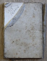 1915 Cloth-backed Trench Map FRANCE First World War Ordnance Survey LENS 11
