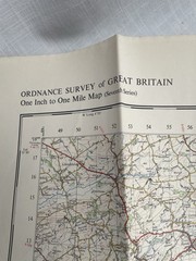 Vintage Ordnance Survey Map Sheet 153 Swansea