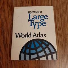 Hammond Large Type World Atlas by Hammond World Atlas Corporation Staff…
