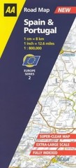 Spain and Portugal (AA Road Map Europe Series), Aa Road Maps Europe, Good Book