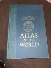 National Geographic 1981 Atlas of the World: Fifth Ed Huge Book (b14)