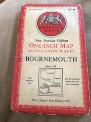 BOURNEMOUTH- OS New Popular Edition Paper cir 1947