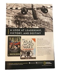 2022 Atlas Of World War II – National Geographic Magazine *3F