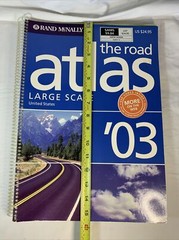 Rand McNally 2003 the Road Atlas LARGE SCALE United States