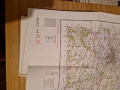Ordnance Survey Map Of Great Britian – CHELTENHAM AND EVESHAM – 1965 – 1/63360