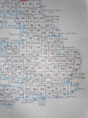 PEAKS 108 109 110 117 118 119 120 126 127 LANDRANGER OS ORDNANCE SURVEY MAPS LOT