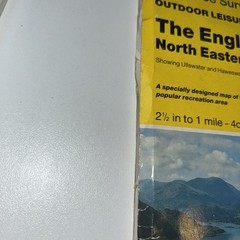 The English Lakes – North Eastern Area -… by Ordnance Survey Sheet map, folded