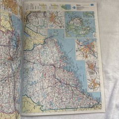 VTG 1996 route 67 Rand McNally Large Scale Road Atlas pharma Complementary Copy