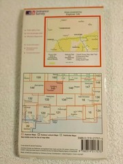 OS Ordnance Survey Explorer 1:25,000: Sheet 145 Guildford & Farnham – 1998
