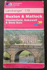 Ordnance Survey Set Of Seven Maps