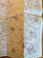 1989 Ordnance Survey Pathfinder Map 1023 SP 64/74 Towcester And Silverstone