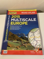 Philip’s Multiscale Europe 2015: Spiral A3 (Road Atlas Europe) Book The Cheap
